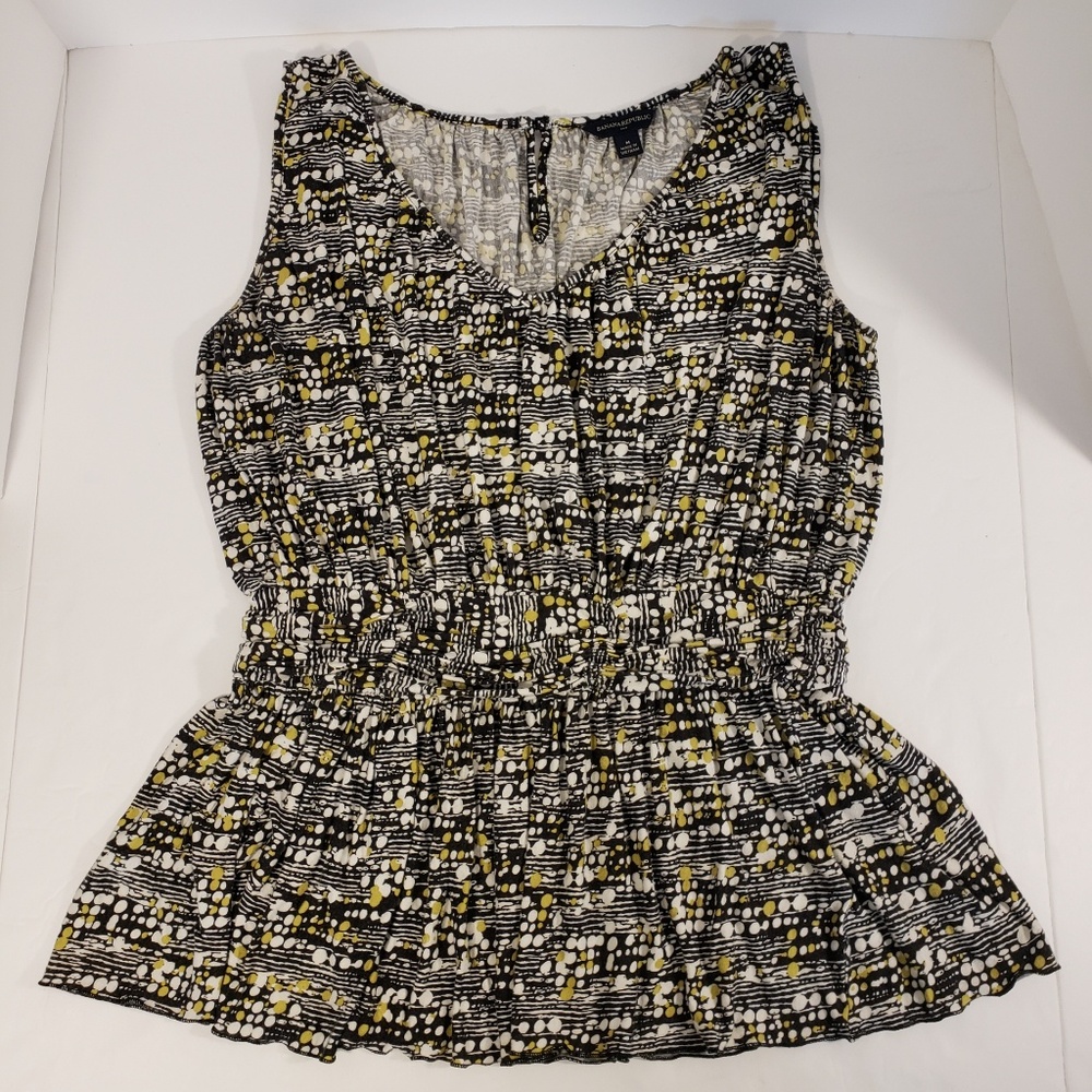 Banana Republic Sleeveless Blouse Medium Peplum